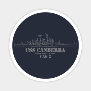 USS Canberra Magnet